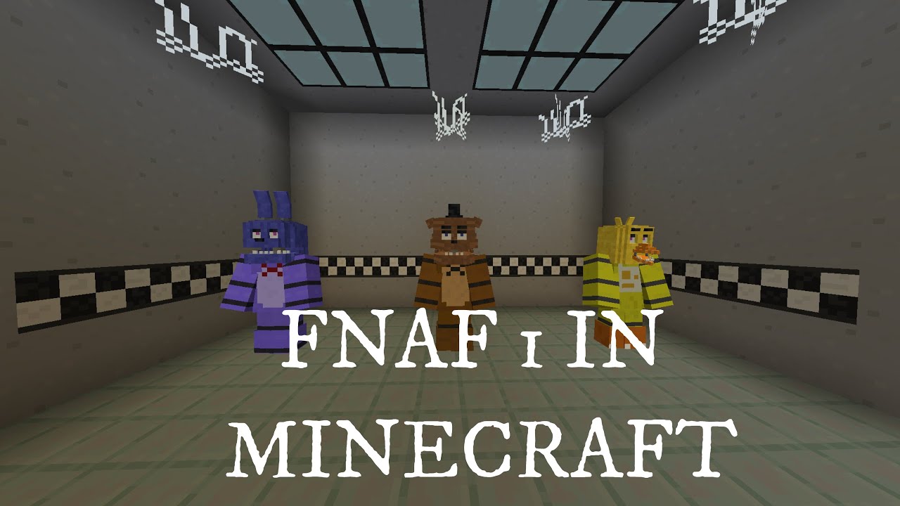 Five Nights At Freddy's 1 (1988 - 93) - REQUIRES TEXTURE PACK Minecraft Map