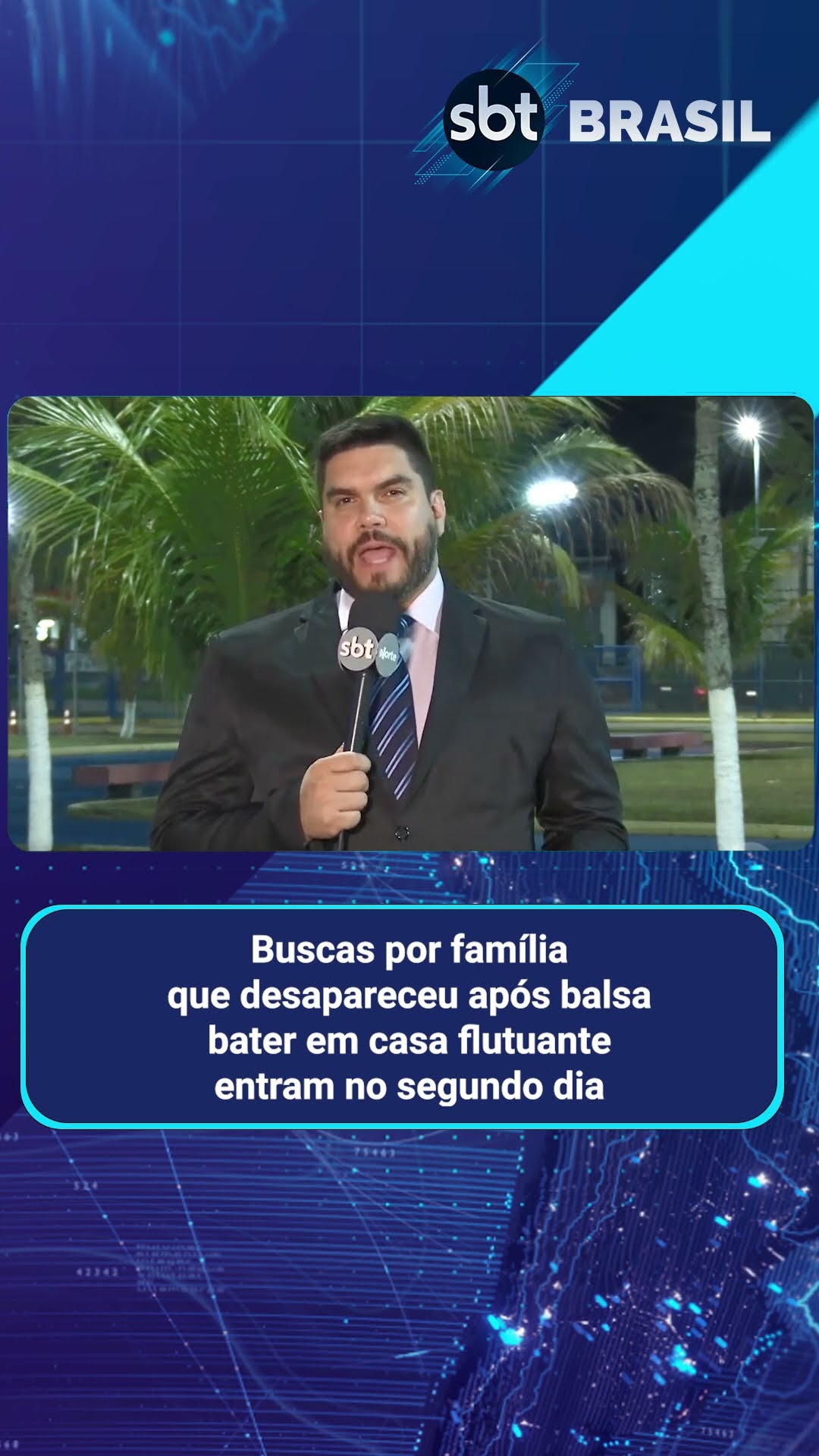 Buscas por família desaparecida após acidente com balsa continuam | SBT Brasil (18/01/25)