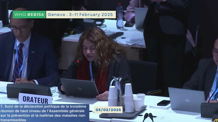 NCDs (ENG) - IBFAN statements at the WHO #EB156 (2025) - Paola Gaete