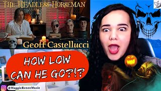 : Geoff Castellucci - The Headless Horseman | Bass Singer Cover | Opera Singer Reacts LIVE