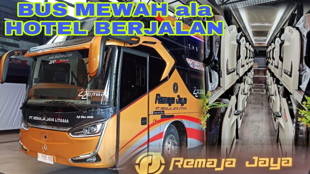 Review Bus Rebahan.. Suites Class Remaja Jaya.. 1526 Potong Chasis Air ...