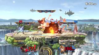 Pure (Snake, Shulk) vs. Ether (Zelda, Roy, Ganondorf) - SSB Ultimate