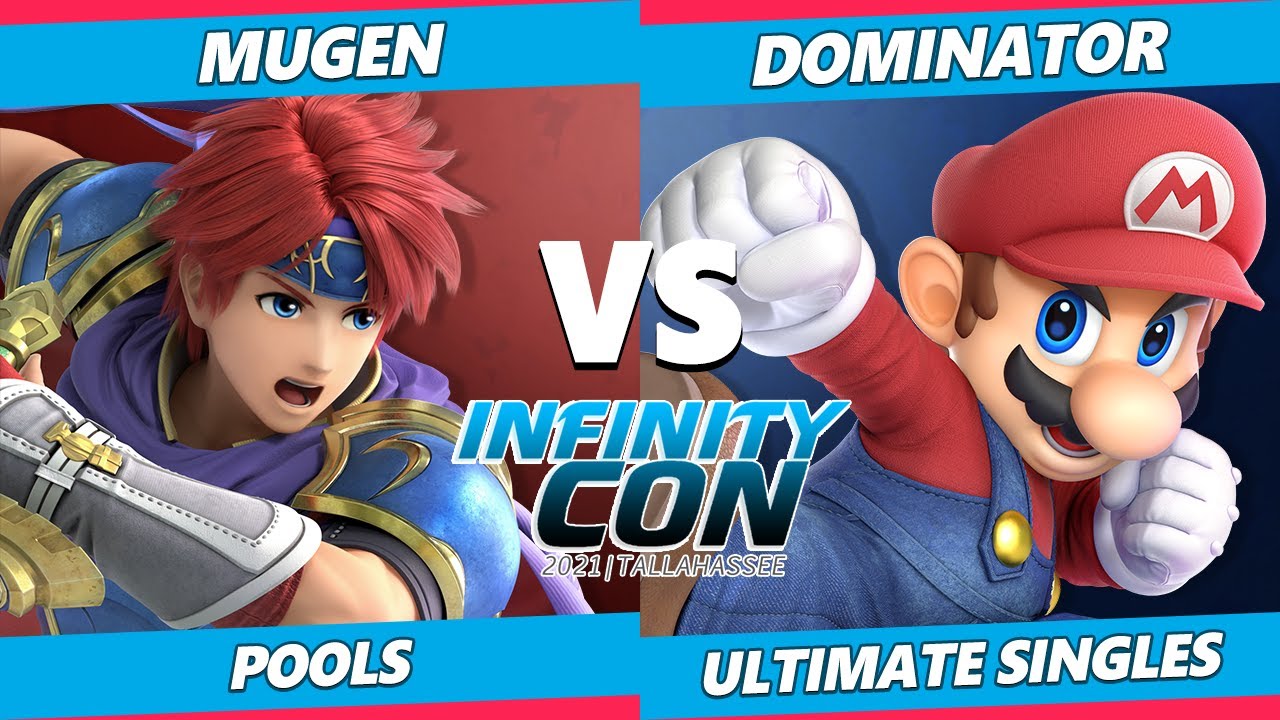 Infinity Con 2021 - Mugen (Roy) Vs. Dominator (Mario) SSBU Ultimate Tournament