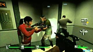 Left 4 Dead  Walkthrough - No Mercy Campaign: The Hospital