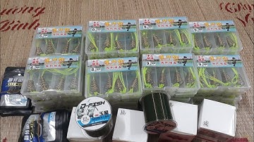 Giới Thiệu Lưỡi Câu Lăng Xê Chống Vướng Đáy + Cước Nhật 3Đ Tàng Hình 500m + Lưỡi Tự Lật