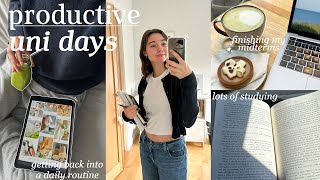 productive study days in my life | finishing midterms & trying to stay balanced by clarisseintheclouds 44,321 views 6 months ago 14 minutes, 32 seconds