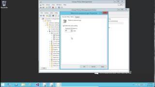 Windows Server 2012 R2 Setting Active Directory User Password Policy (GPO) Tutorial