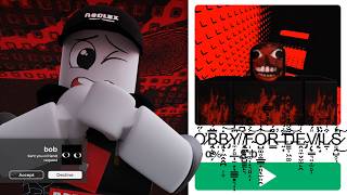 NEVER TRY THIS OBBY IN ROBLOX!! PUNCH THE BUTTON TOWER...