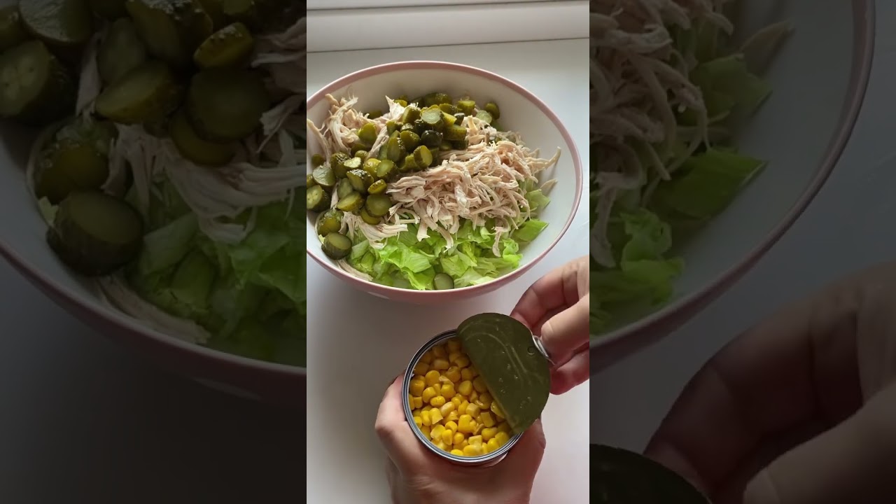 Tavuk Salatası'nı Bir de Böyle Deneyin???? #kolaytarifler #pratiktarifler #chickenrecipe Tavuk Salatası'nı Bir de Böyle Deneyin???? #kolaytarifler #pratiktarifler #chickenrecipe