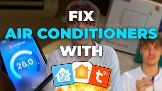 Smart air conditioners are too DUMB, so I hacked them to work in my smart home!