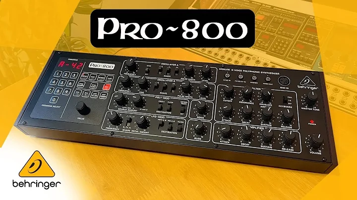 Introducing Behringer PRO-800