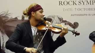 David Garrett - Ain&#39;t no Sunshine, Autograph Signing Singapore