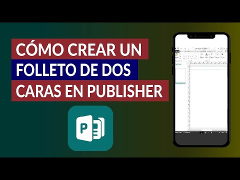 Cómo Crear un Folleto de dos Caras con Microsoft Publisher - Rápido y Sencillo