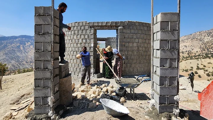 Documentary about Making the base of the nomadic house column