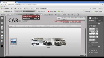 HTML CMS templates - Managing Placements