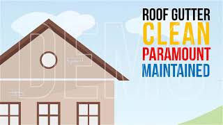 Gutter Cleaning   2d Animated