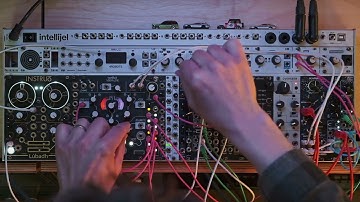 Eurorack modular jam // Morphagene, instruo Lubadh, spitfire audio samples