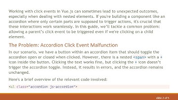 How to Trigger Parent Click Events on Child Elements in Vue.js: A Simple Solution