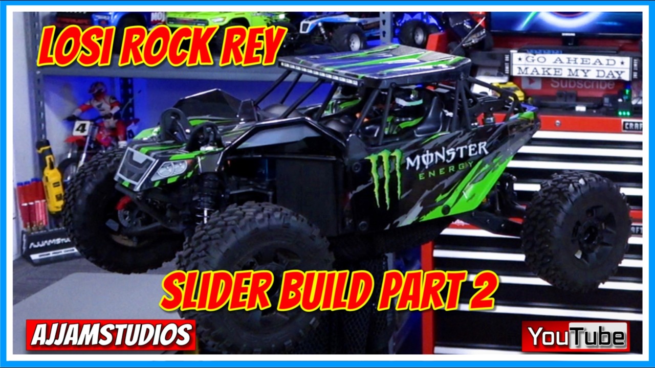 Losi - Сборка слайдера Rock Rey - Часть 2
