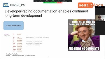 21st HiRSE-Seminar: "Docs-as-code: how to write documentation with developers" by Jessica Mitchell