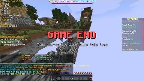 Minecraft - Hypixel "SkyWars" Catching Hackers! Ep.4 (Part.1)