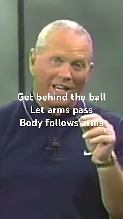 Master class on syncing up your golf swing by Butch Harmon