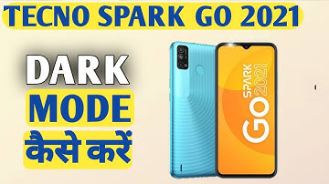 Tecno Spark Go 2021 Dark Mode | How To Enable Dark Mode in Tecno Spark Go 2021 | @akstech4u