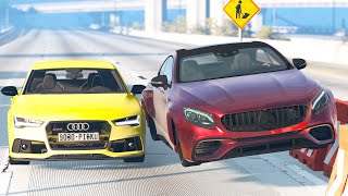 Street Racing Car Crashes #45 - BeamNG Drive | CRASHdriven