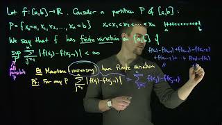 Function of Bounded Variation