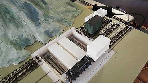 009/HOe 4 Lane automatic traverser - some wagon sorting