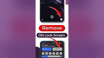 🔒 How to Remove Camera from Lock Screen | Turn Off Control Centre on Lock Screen | Android Security