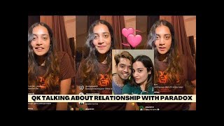 Aarya qk 😍 Paradox Mera dost hai on Instagram live | #mtvhustleshow #hustle #paradox #QK