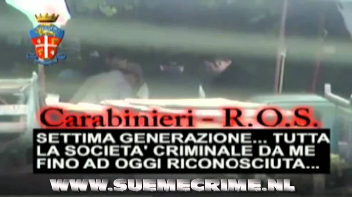 'Ndrangheta inwijdingsrituee...  - 'Ndrangheta Ceremony