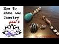 DIY Loc Jewelry Copper Coil With A Bead | How To | All Hair Types | Part 2