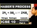 Haber's Process | Haber's Process for Manufacture of Ammonia | class 10 , 12 | ICSE 10 Chemistry |