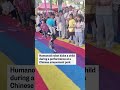 Robot kicks child during performance in China