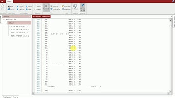 ANALYSIS COMMAND - POST PROCESSING MODE,ERRORS,OUTPUT FILE INTO STAAD PRO CONNECT EDITION V22