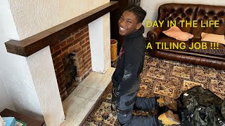 Tiling with the apprentice (Day in the life)