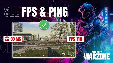 How To See FPS And Ping In Warzone PC | Check FPS On Call Of Duty Warzone
