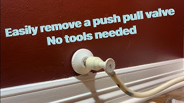 How To Replace a FlowTite Push Pull Valve | Easy No Tools Removal