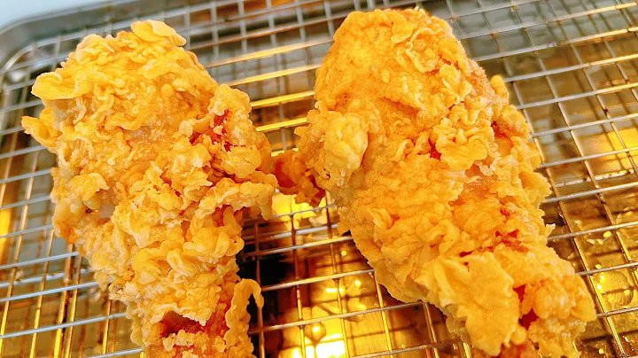 KFC炸鸡㊙️ 超脆的鳞片炸鸡是这样做滴  ENG subtitle ｜KFC style Crispy Fried Chicken Recipe - 天天要闻