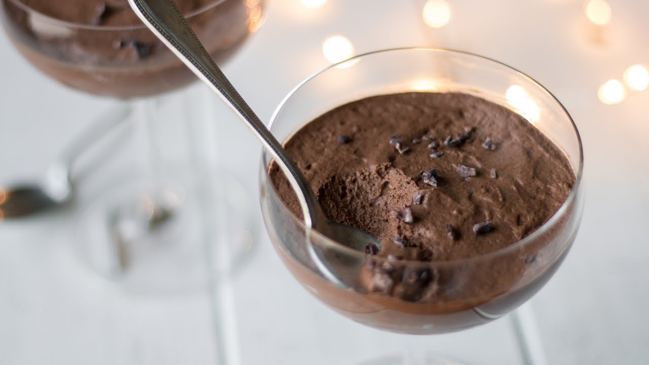 Mousse au chocolat parfaite (3 ingrédients, vegan) | L'Herboriste