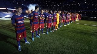 Best moments - fc barcelona 2015/16 presentation