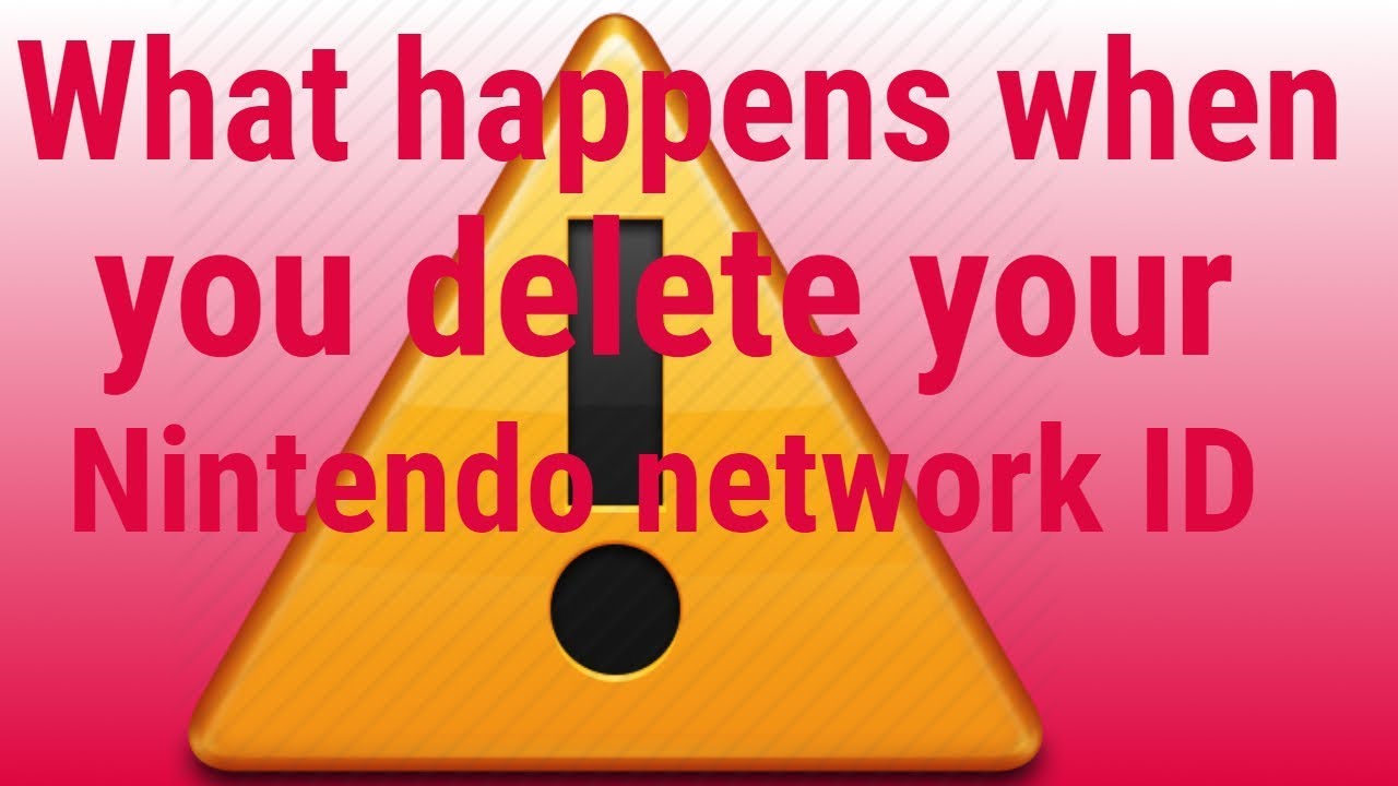 What happens when you delete a Nintendo network ID. For good camera iphone 8 plus apk