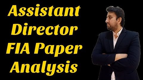 Fpsc AD FIA Investigation Paper Analysis