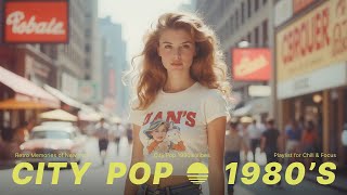 Download Lagu 𝐏𝐥𝐚𝐲𝐥𝐢𝐬𝐭 Retro Memories of New York 1980's Vibes | City Pop Music for Chilling \u0026 Focus MP3