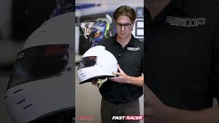 Zamp RZ-38 AIR Racing Helmet Review: Top Air Vent Installation, Venting &amp; SA2025 Rated - FAST RACER