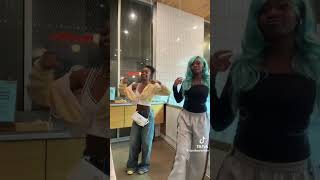Zaza & tae #tiktokvideo #dance #hairstyle #wtosquad #wtofam #fashion #friends #prettygirls