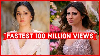 Fastest Indian Songs to Reach 100 Million Views on Youtube (fastest 100 million views songs)