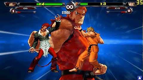 The King Of Fighters Wing Ex 1.1: Iori test